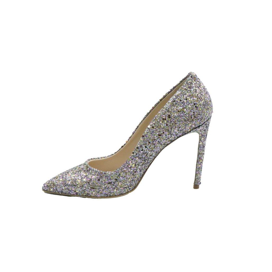 Lea Gu scarpa con tacco in nappa glitter, tacco 100mm Qualità Garantita
