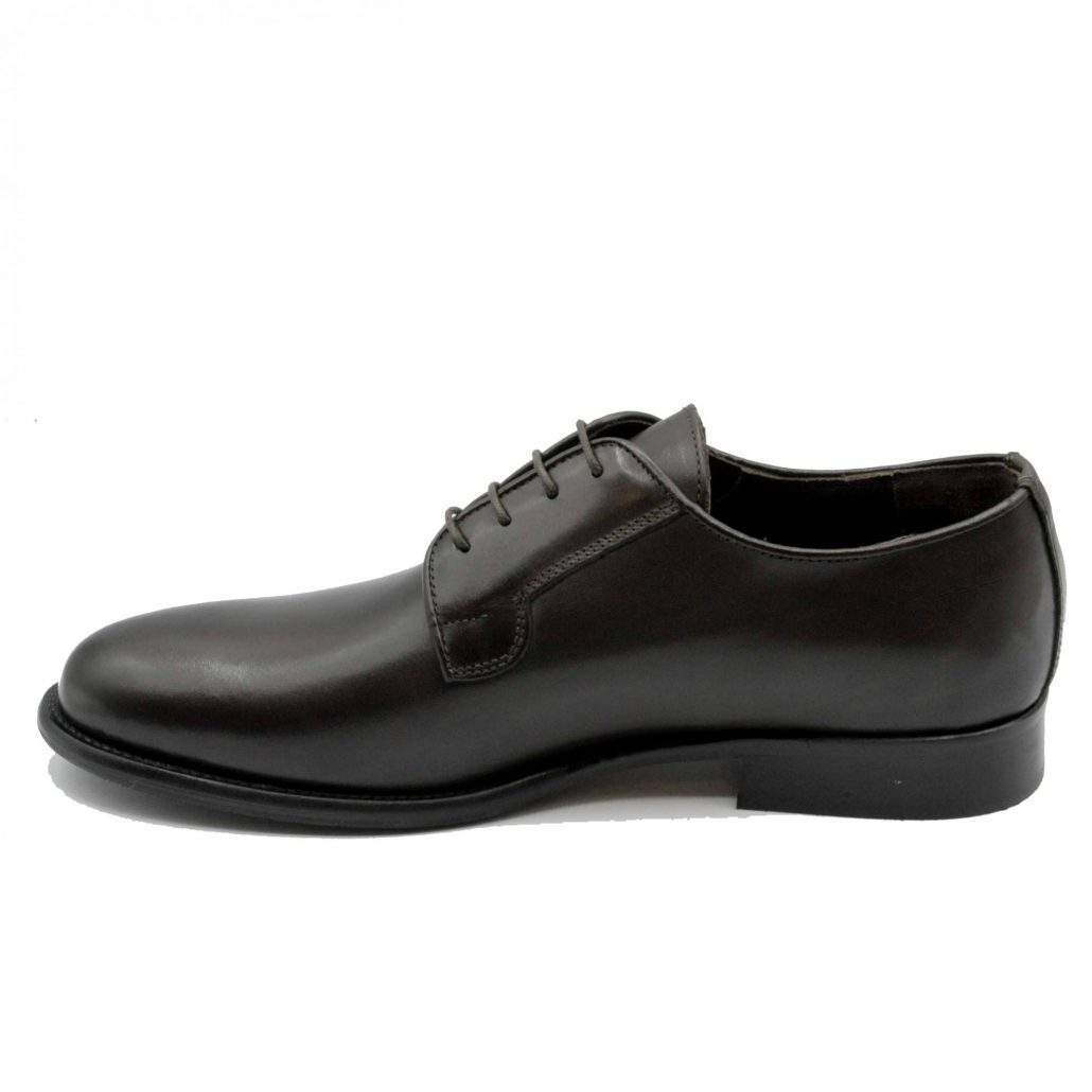 Lea Gu scarpa in nappa, allacciatura frontale, tacco 25 mm Economico