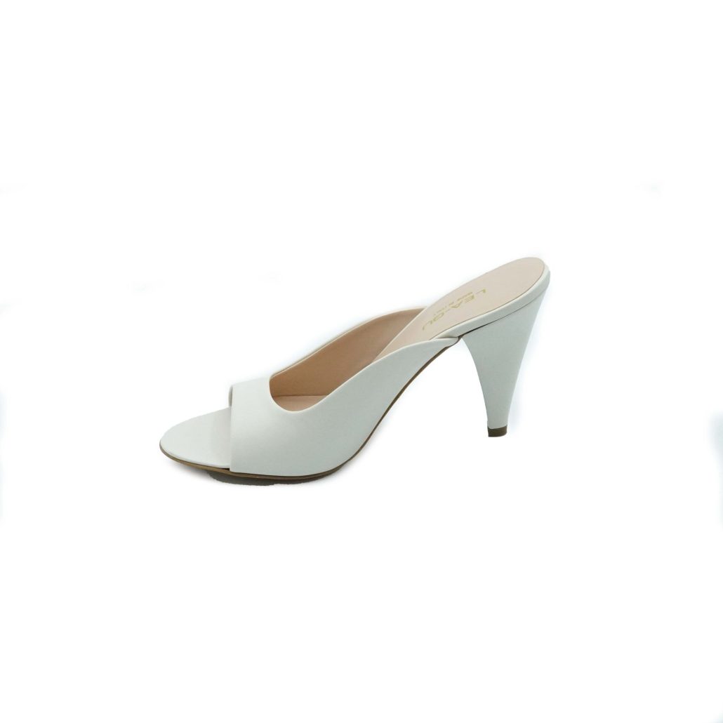 Lea Gu sandalo in nappa, fascia frontale, tacco 85mm Negozio