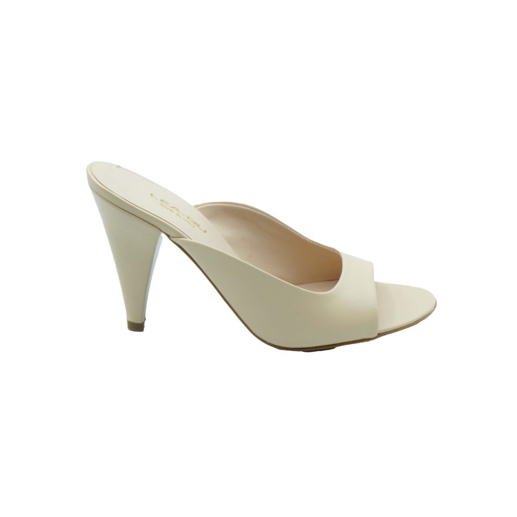 Lea Gu sandalo in nappa, fascia frontale, tacco 85mm Negozio