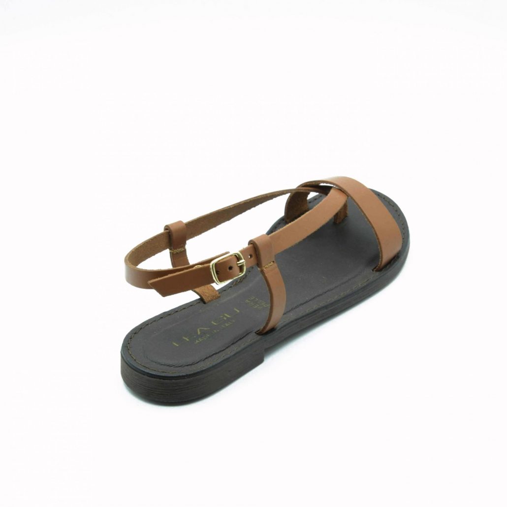 Lea Gu sandalo in nappa, infradito , tacco 15 mm Italia