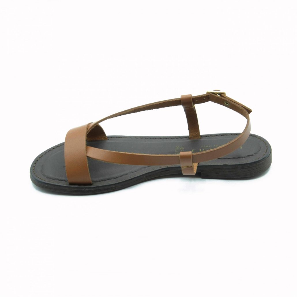 Lea Gu sandalo in nappa, infradito , tacco 15 mm Italia