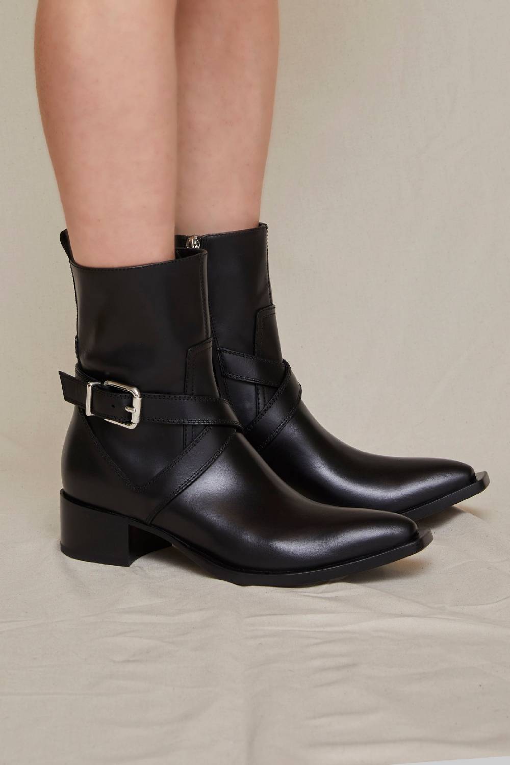 Kalliste K35 TEXAS BOOTS BLACK Vendite Flash
