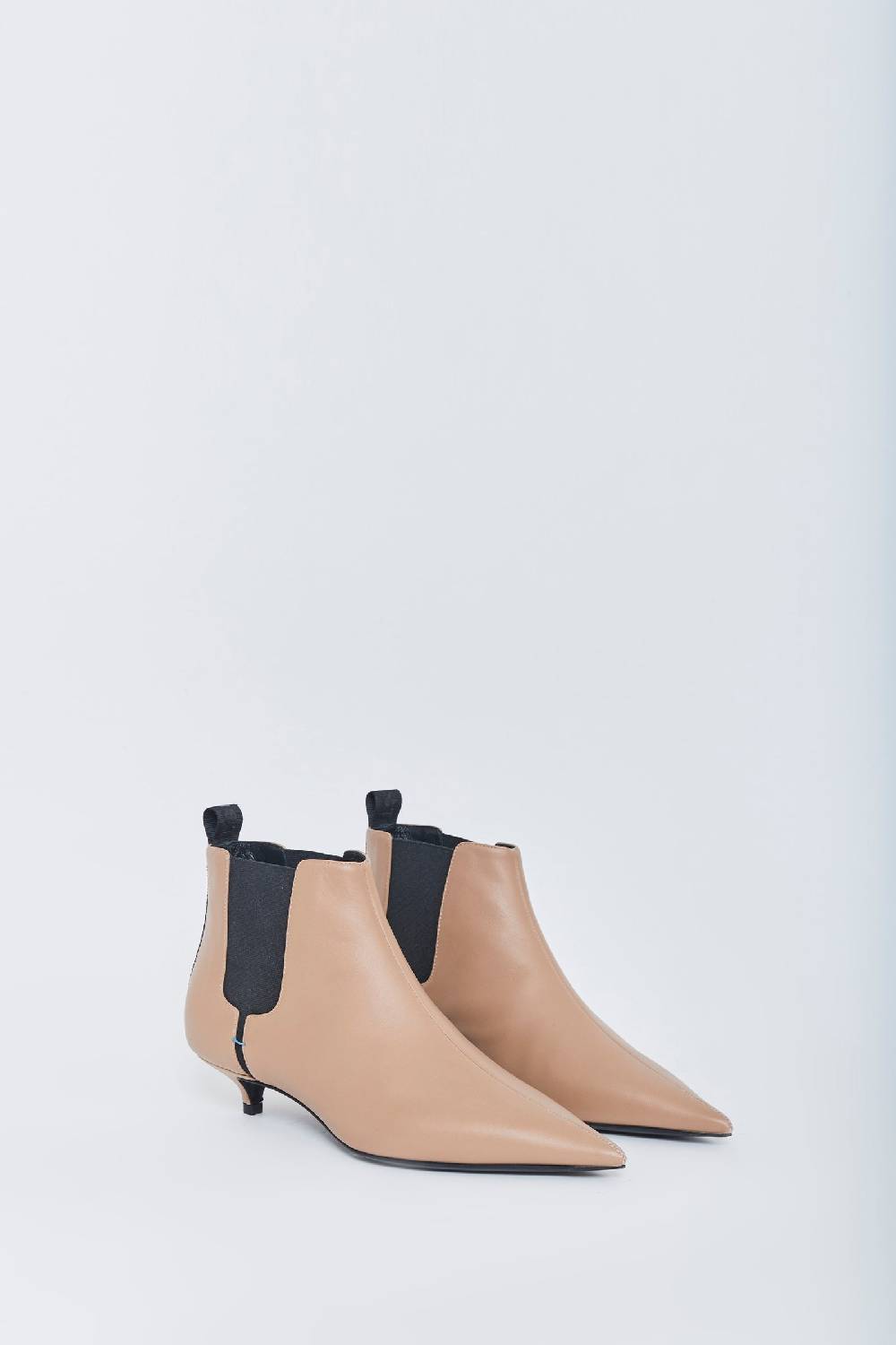Kalliste K30 KITTEN HEEL BOOTS CAMEL Negozio