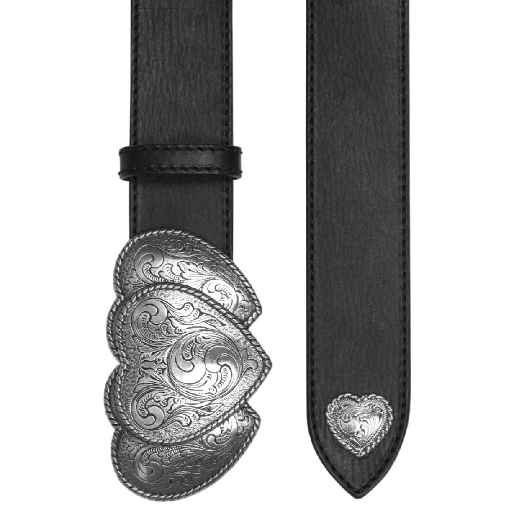 Kate Cate QUEEN OF HEARTS IN BLACK CALFSKIN NAPPA Nuovo
