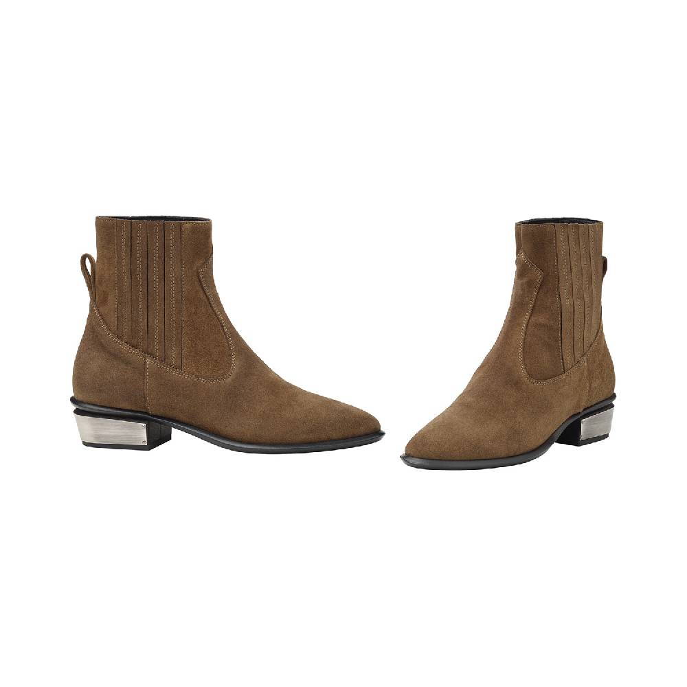 Kate Cate COWBOY KATE BOOTS TABACCO GREASY SUEDE CALFSKIN Acquista Ora