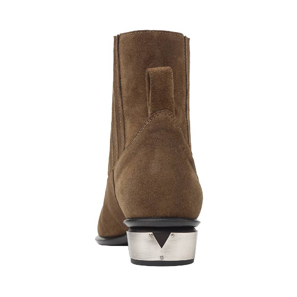 Kate Cate COWBOY KATE BOOTS TABACCO GREASY SUEDE CALFSKIN Acquista Ora