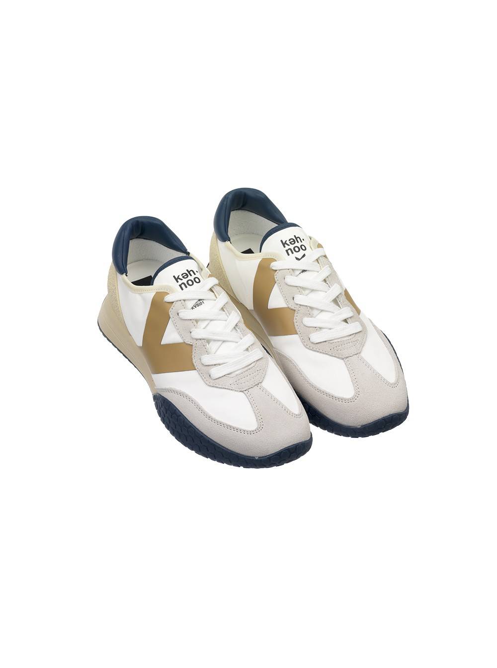 Kehnoo KM 9313 WHITE-BEIGE-NAVY Qualità