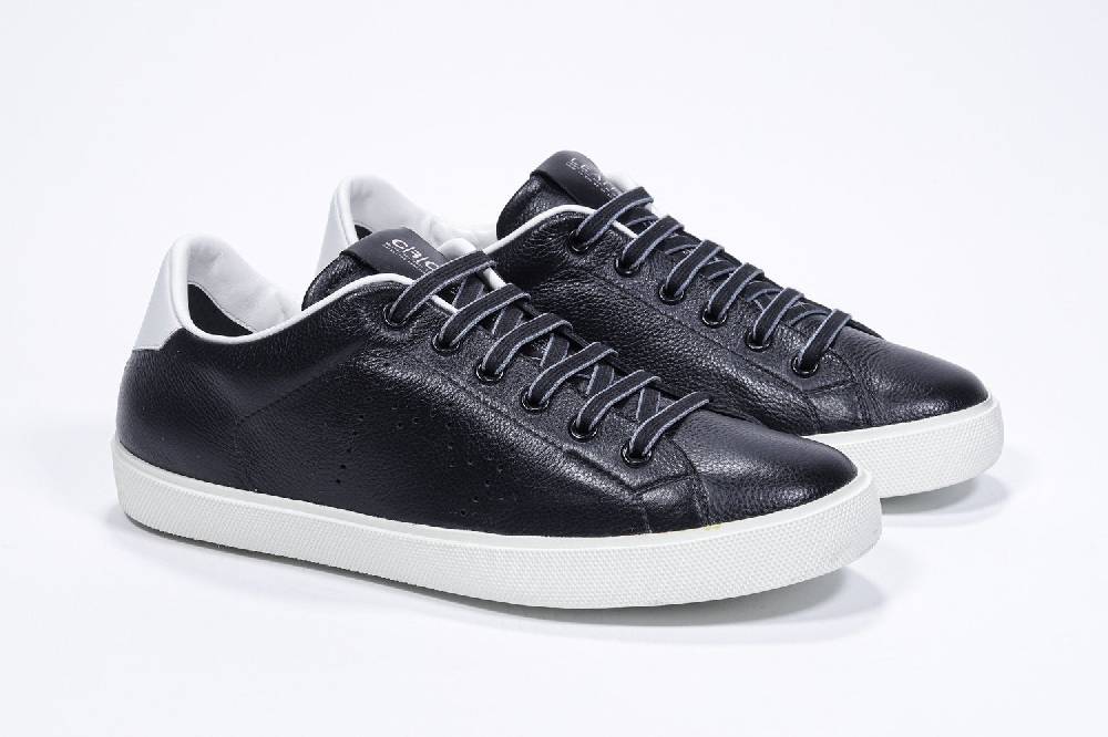 Leather Crown LC06 | Bianche & Nere - Basse - Donna Negozio