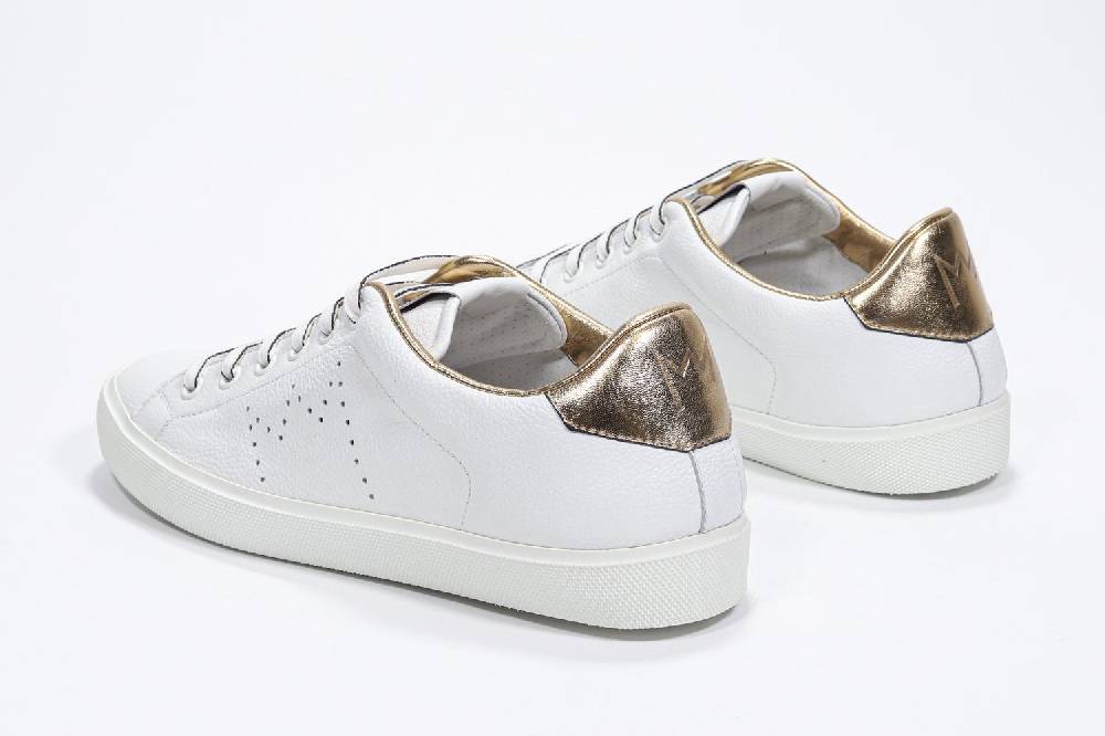 Leather Crown LC06 | Oro & Bianche - Basse - Donna Italia