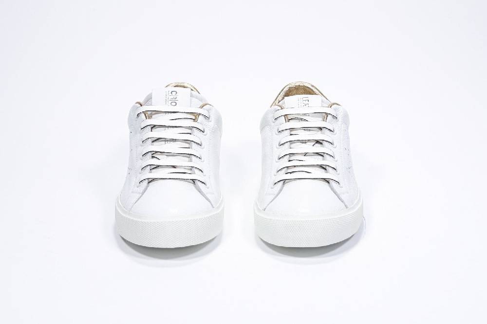 Leather Crown LC06 | Oro & Bianche - Basse - Donna Italia