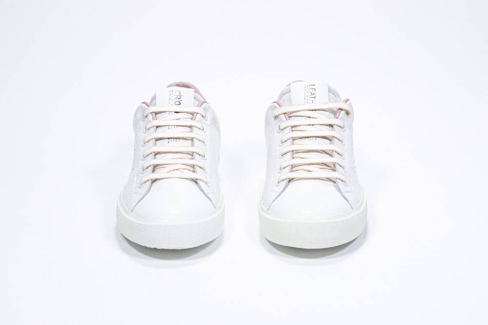 Leather Crown LC06 | Rosa & Bianche - Basse - Donna Nuovo