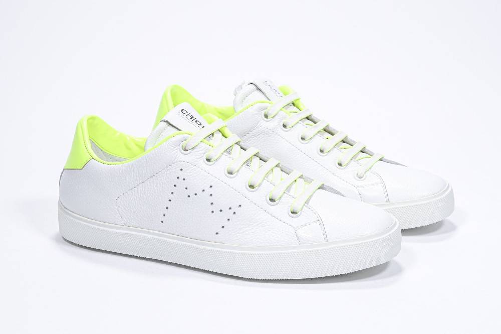 Leather Crown LC06 | Neon & Bianche - Basse - Donna Promozione