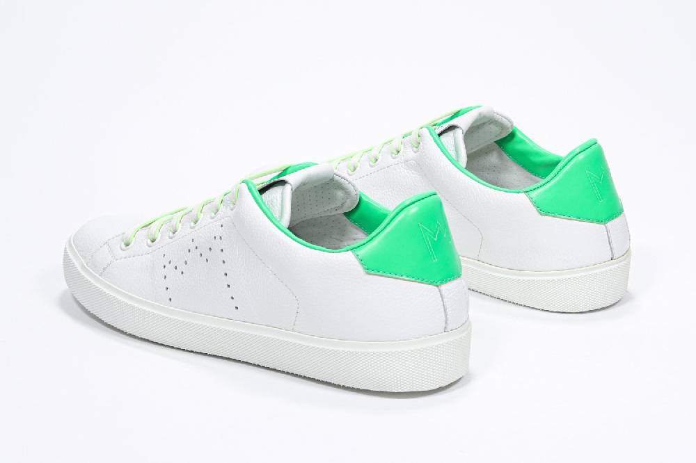 Leather Crown LC06 | Fluo & Bianche - Basse - Donna Pezzi Unici