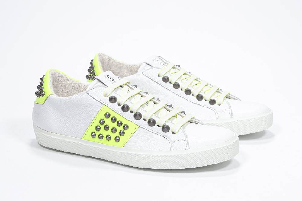Leather Crown STUDLIGHT | Giallo neon - BASSE - Donna Fino Al -60%
