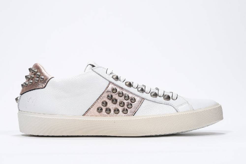 Leather Crown STUDLIGHT | Rosa e bianco - BASSE - Donna Novità