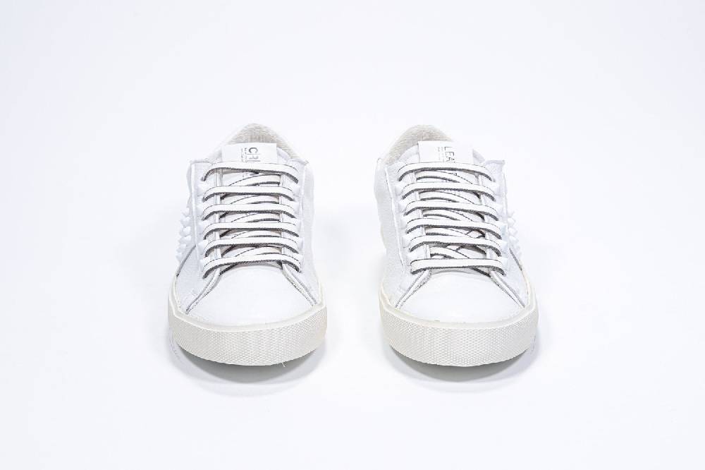 Leather Crown STUDLIGHT | Tutto bianco - BASSE - Donna Presa