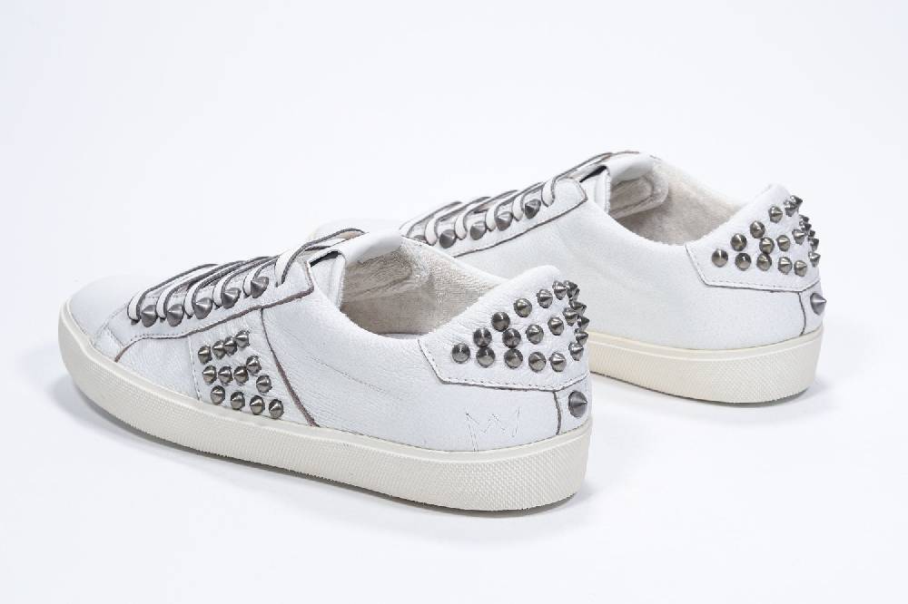 Leather Crown STUDLIGHT | Bianco - BASSE - Donna Economico