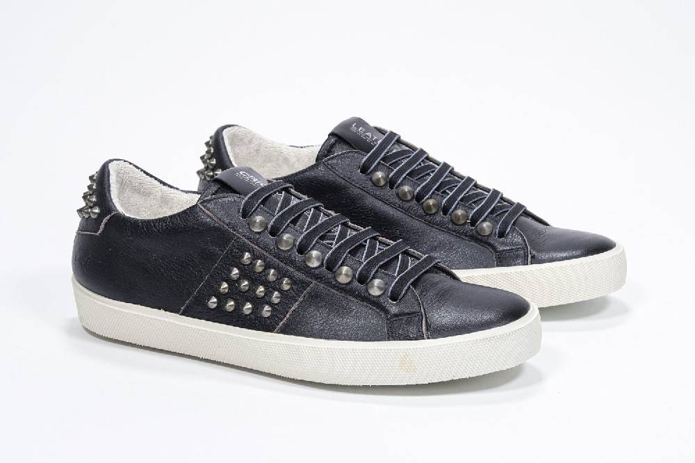 Leather Crown STUDLIGHT | Nero - BASSE - Donna Saldi