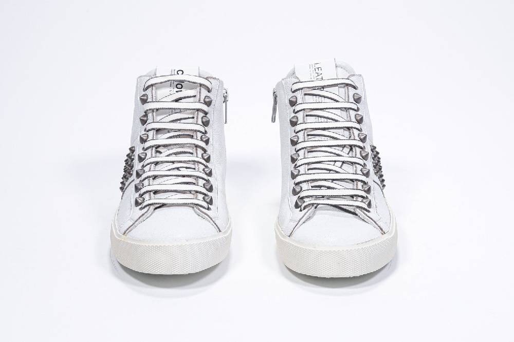 Leather Crown STUDBORN | Vintage Bianche - Alte - Donna Vendite Flash