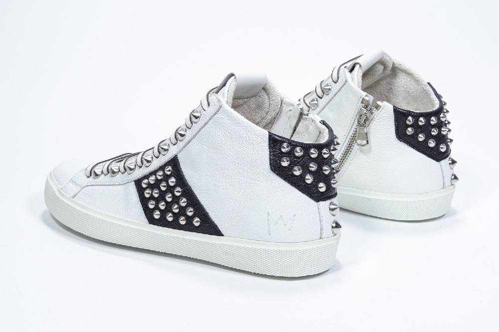 Leather Crown STUDBORN | Bianche & Nere - Alte - Donna In Saldo