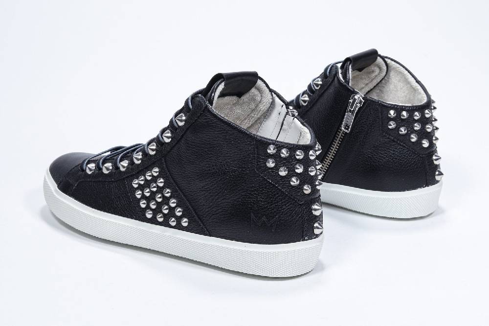 Leather Crown STUDBORN | Nere - Alte - Donna Nuova