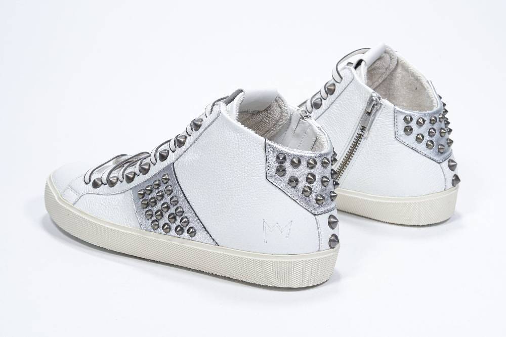 Leather Crown STUDBORN | Argento & Bianche - Alte - Donna 2025