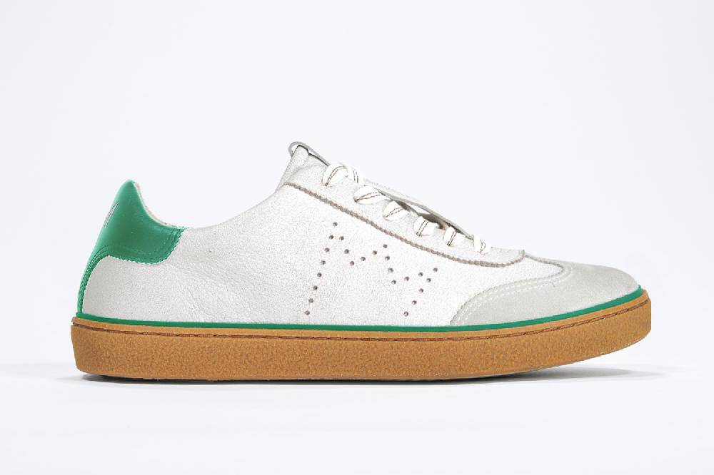 Leather Crown MODEL T | Retro Green - BASSE - Uomo Nuovo