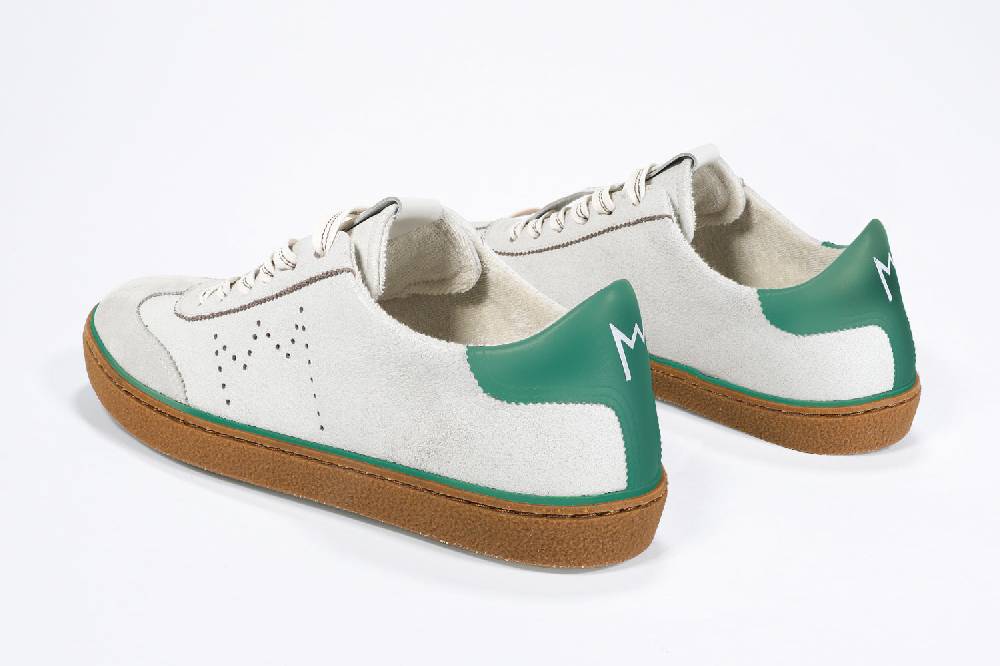Leather Crown MODEL T | Retro Green - BASSE - Uomo Nuovo