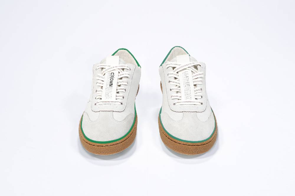Leather Crown MODEL T | Retro Green - BASSE - Uomo Nuovo