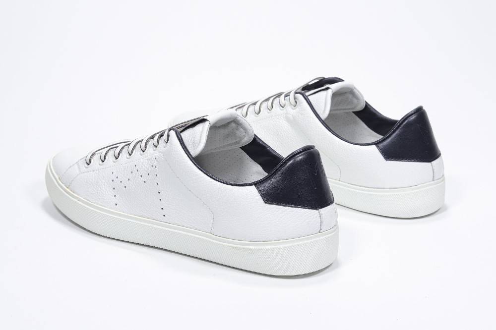 Leather Crown LC06 | Navy & Bianche - Basse - Uomo Acquista Ora