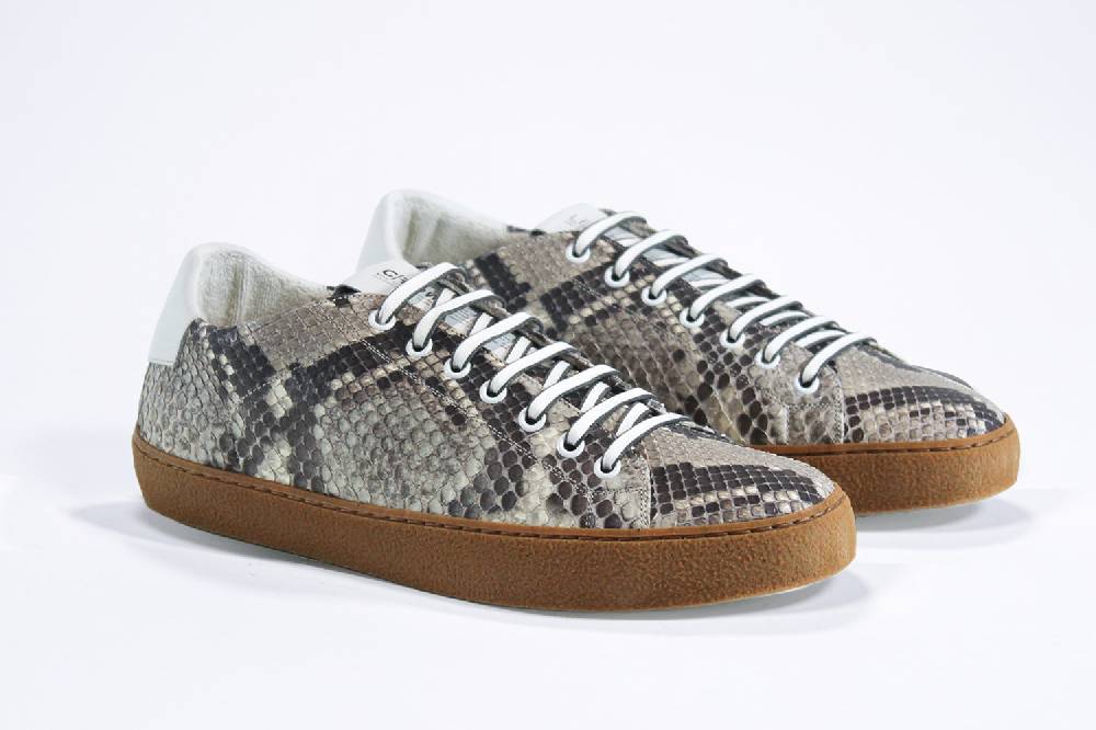 Leather Crown PURE | Pitone - BASSE - Uomo Affare Del Giorno