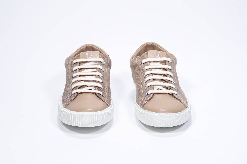 Leather Crown PURE | Beige - Basse - Uomo Prezzo Ridotto