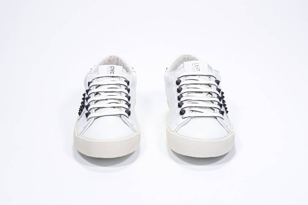 Leather Crown STUDLIGHT | Bianco - BASSE - Uomo Offerta