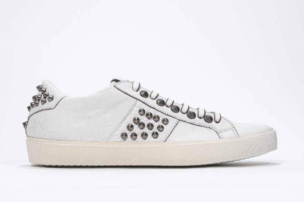 Leather Crown STUDLIGHT | Bianco - BASSE - Uomo Online