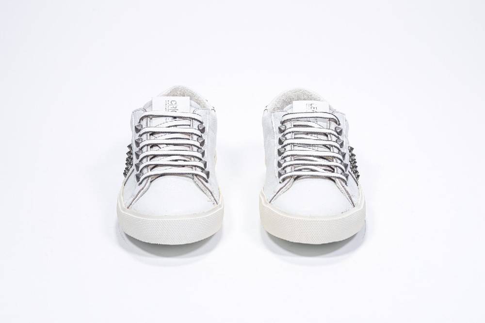 Leather Crown STUDLIGHT | Bianco - BASSE - Uomo Online
