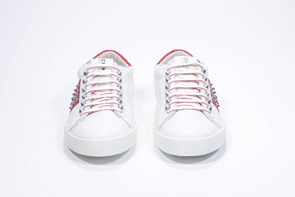 Leather Crown STUDLIGHT | Rosso e bianco - BASSE - Uomo Hotsell