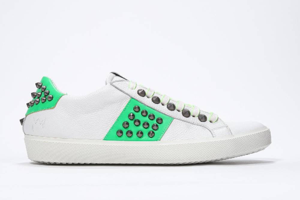 Leather Crown STUDLIGHT | Verde neon - BASSE - Uomo Saldi Di Fabbrica