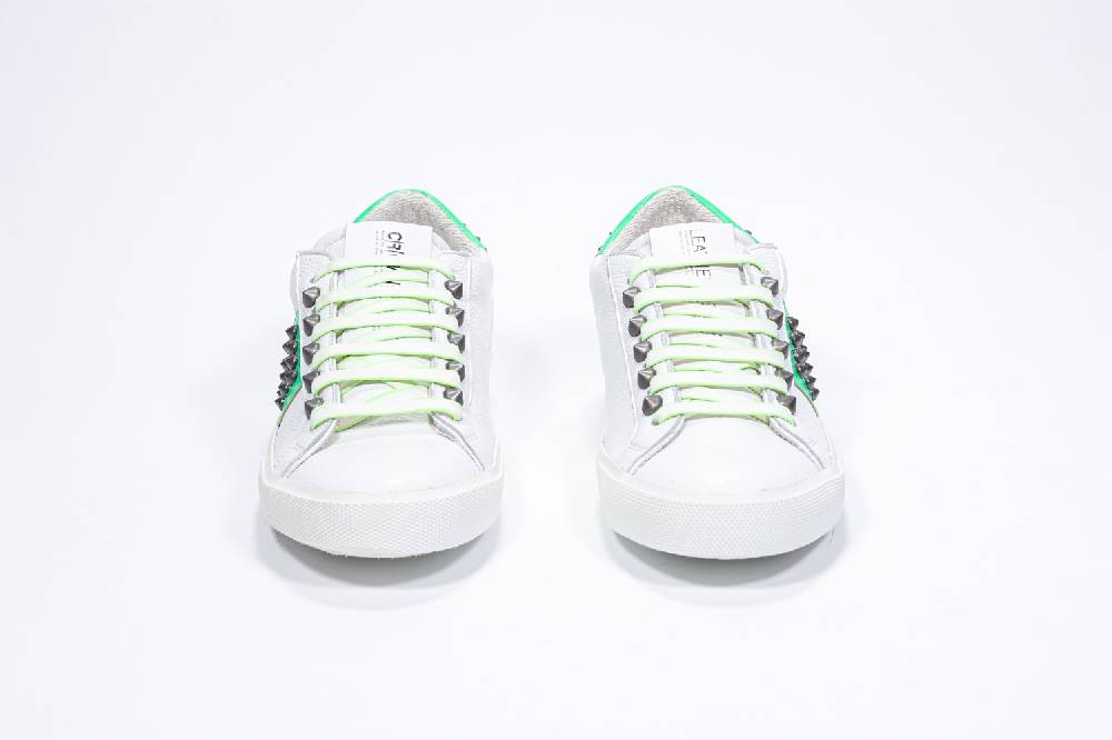Leather Crown STUDLIGHT | Verde neon - BASSE - Uomo Saldi Di Fabbrica