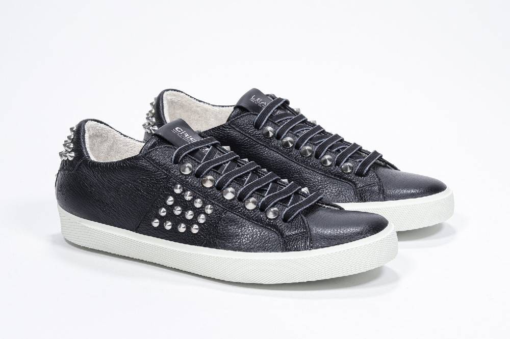 Leather Crown STUDLIGHT | Nero - BASSE - Uomo Vendite Flash