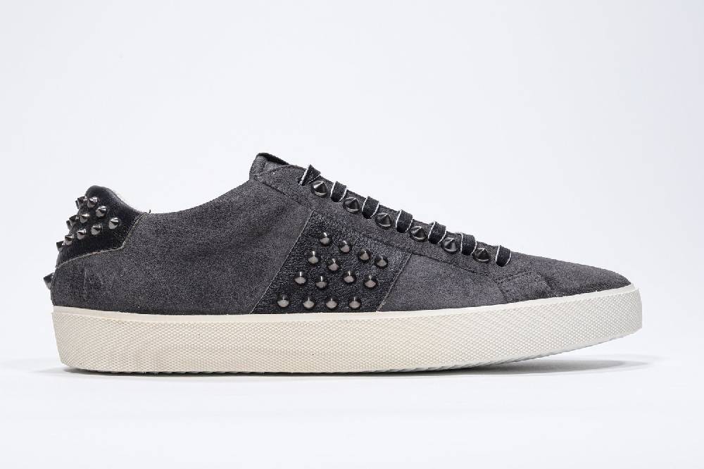 Leather Crown STUDLIGHT | Grigio - BASSE - Uomo In Saldo