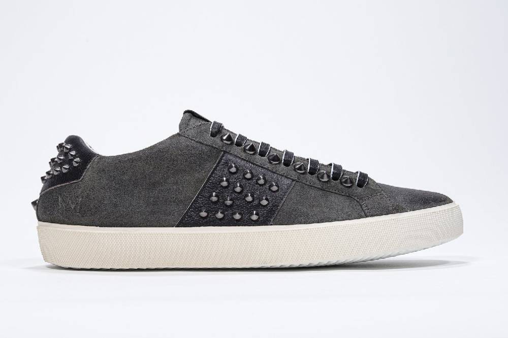 Leather Crown STUDLIGHT | Verde militare - BASSE - Uomo Nuova