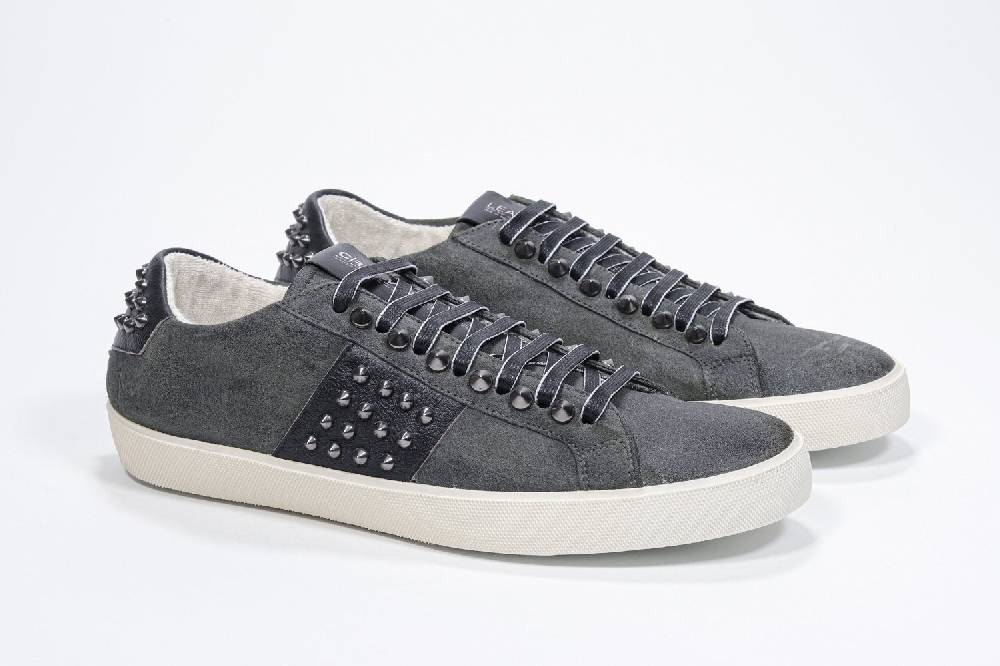 Leather Crown STUDLIGHT | Verde militare - BASSE - Uomo Nuova