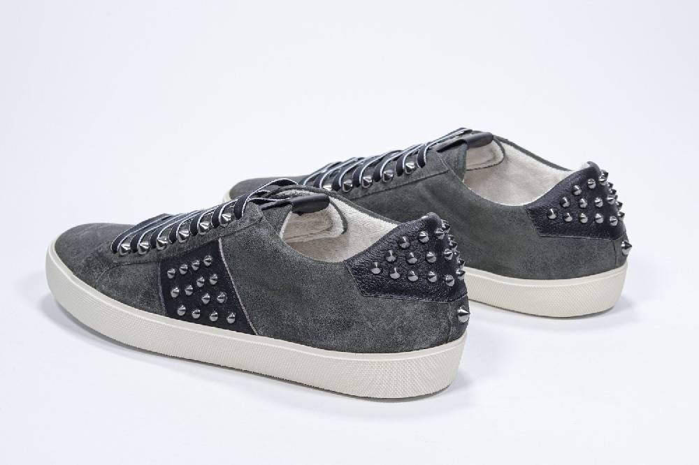 Leather Crown STUDLIGHT | Verde militare - BASSE - Uomo Nuova