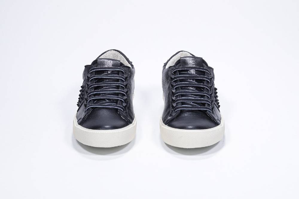 Leather Crown STUDLIGHT | Tutto nero - BASSE - Uomo Moda