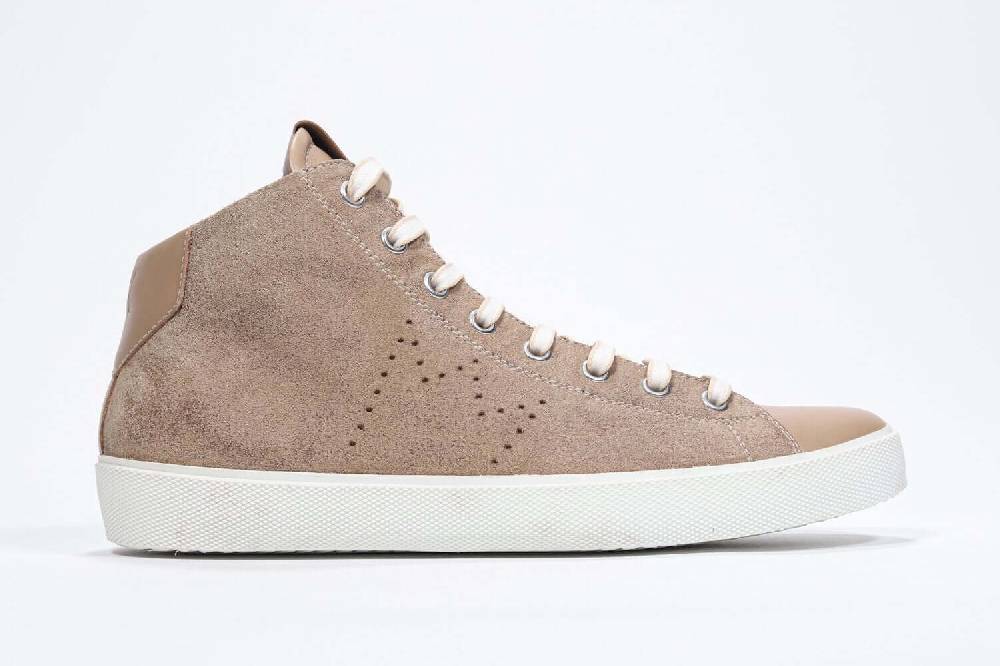 Leather Crown EARTH | Cuoio - Mid Top - Uomo Qualità