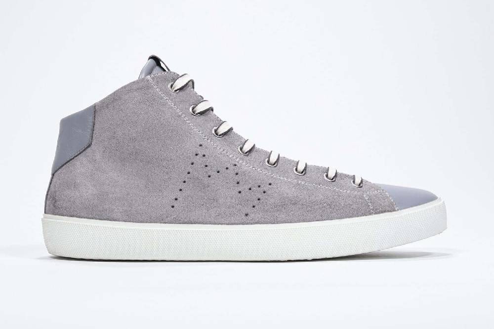 Leather Crown EARTH | Grigio Chiaro - Alte - Uomo Vendita