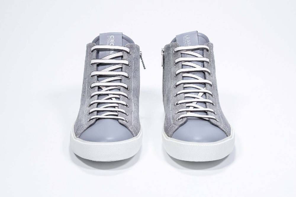 Leather Crown EARTH | Grigio Chiaro - Alte - Uomo Vendita