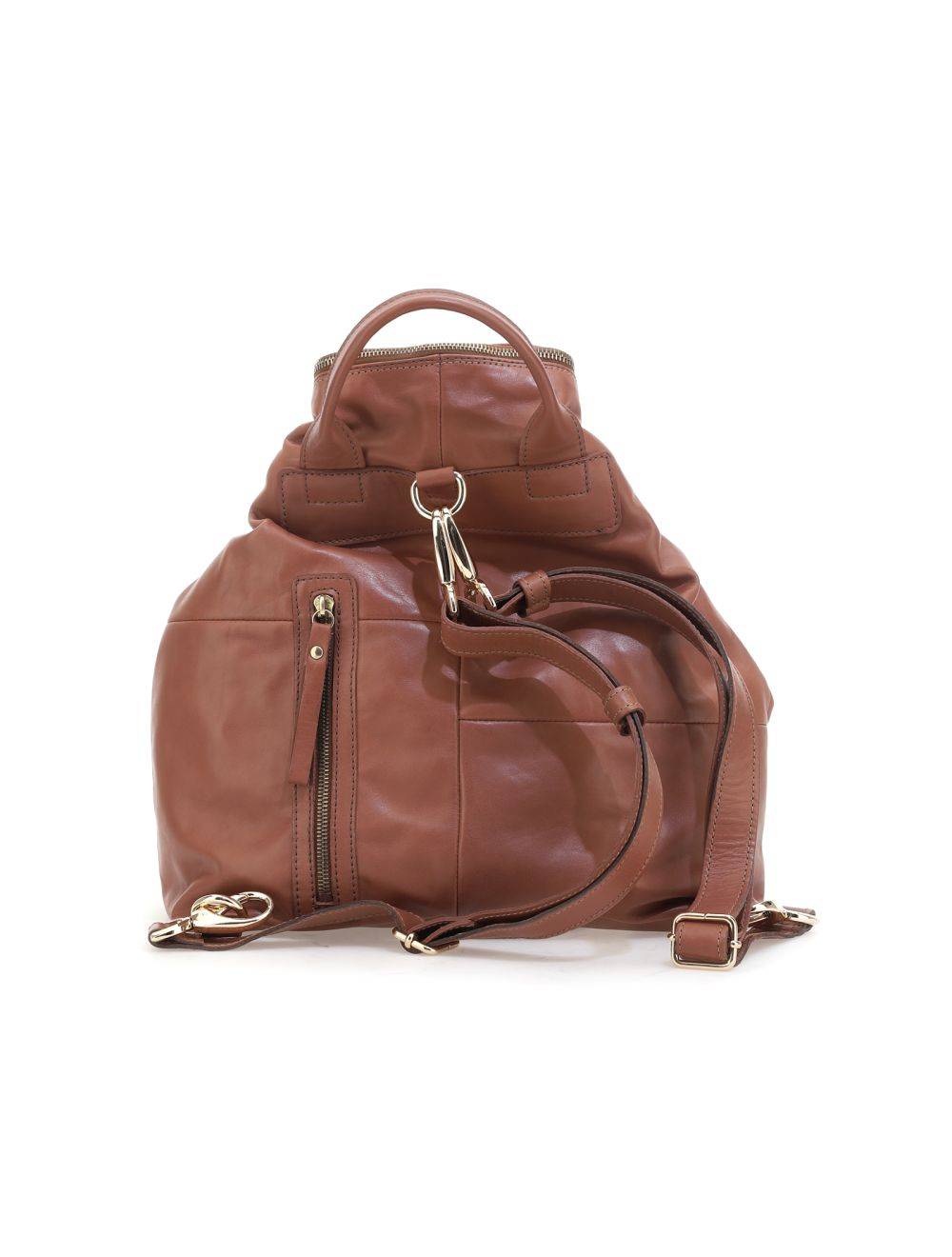 Mjus MJUS BORSE MJUS I24-201371 BACKPACK CUOIO Nuovo