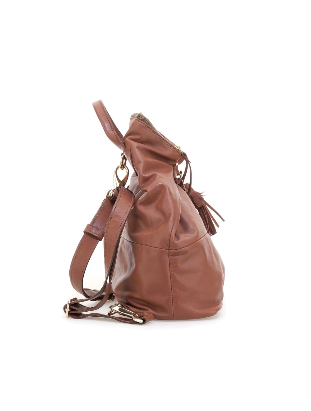 Mjus MJUS BORSE MJUS I24-201371 BACKPACK CUOIO Nuovo